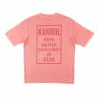 【KANGOL】短袖 短T 粉紅 印花LOGO 上衣 中性 男女(6325100752)
