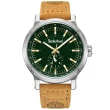 【Timberland】天柏嵐 DISCOLL系列 戶外休閒 石英錶-綠x卡其46mm(TDWGF2231002)