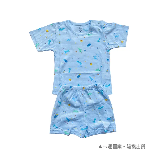 【Oluna 歐露娜】童馨 透氣排汗 短袖套裝(小孩睡衣 幼童短袖 兒童短袖 幼童睡衣 幼童短袖)
