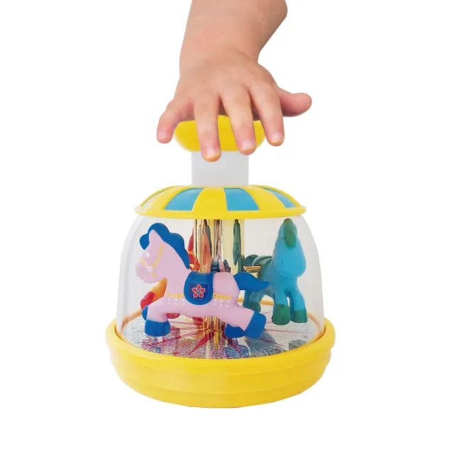 【ToysRUs 玩具反斗城】Top Tots天才萌寶 旋轉木馬_黃