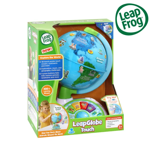 【LeapFrog】觸控學習地球儀(UK版英式發音)