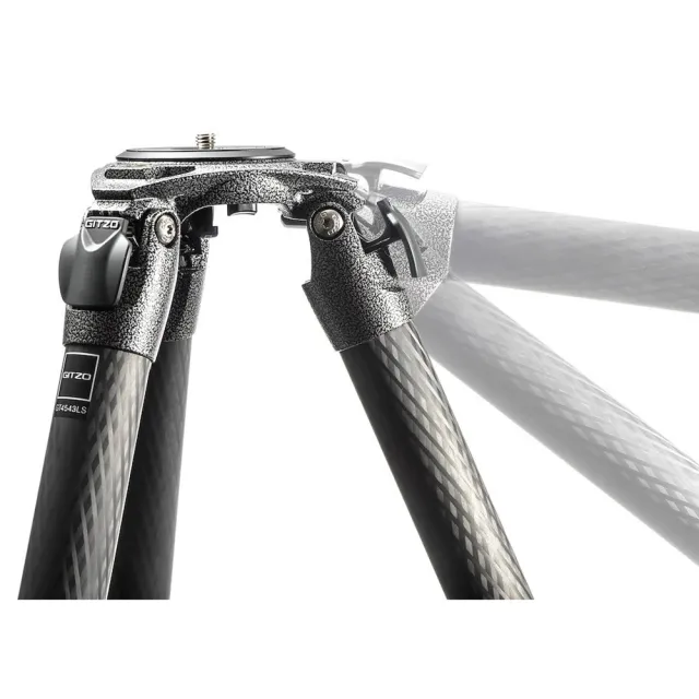 【gitzo 捷信】GT4543LS eXact碳纖維三腳架(公司貨 Systematic 系統家4號 載重28公斤 生態 飛羽攝影)