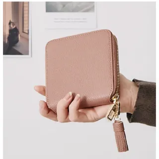 【日本LIZDAYS】交換禮物 頂級天然牛皮6卡1鈔票夾層1零錢包便攜大容量皮夾 防盜 