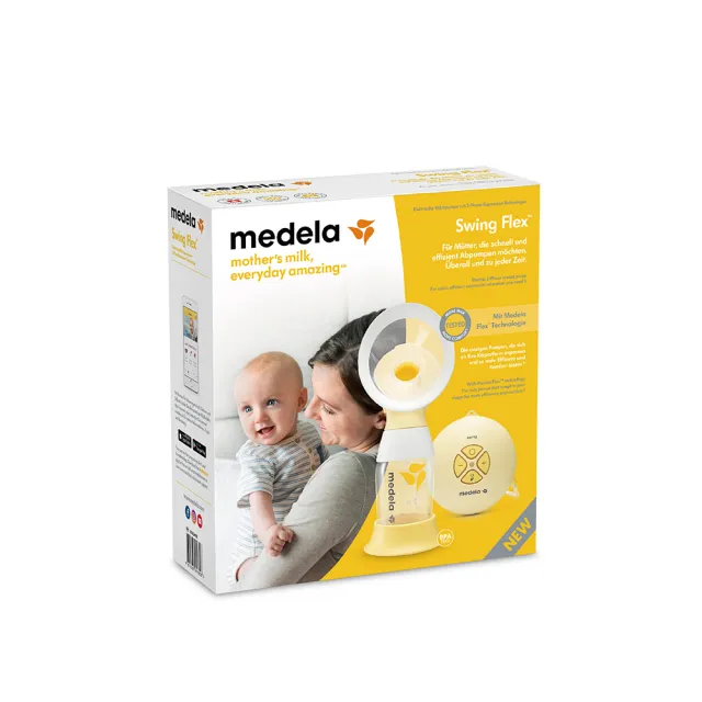 【Medela】福利品美德樂Medela Swing Flex 美德樂 絲韻  ╴舒悅版電動單邊吸乳器(全球產院指定第一品牌)