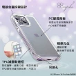 【apbs】Samsung Galaxy A34 5G 防震雙料水晶彩鑽手機殼(小清新-粉劍蘭)