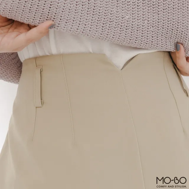【MO-BO】完美比例V造型通勤褲