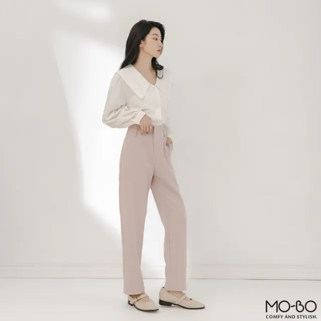 【MO-BO】完美比例V造型通勤褲