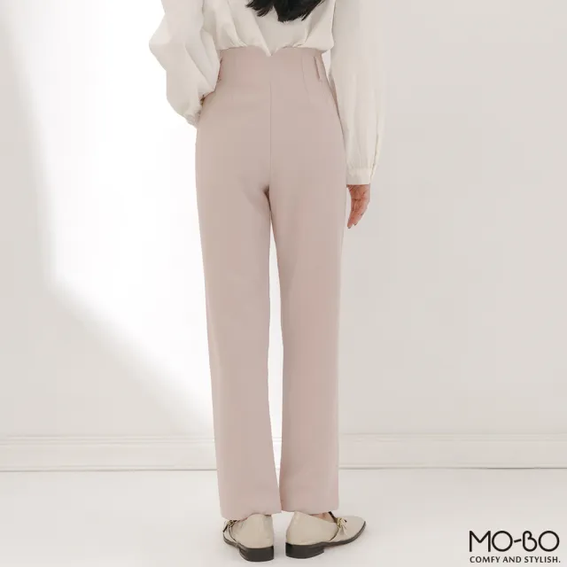 【MO-BO】完美比例V造型通勤褲