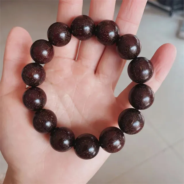 【桃花源創意工坊】紫檀紅木男女款手鍊(手鍊)