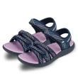 【LOTTO】女 織帶輕涼鞋(藍/紫-LT3AWS8196)