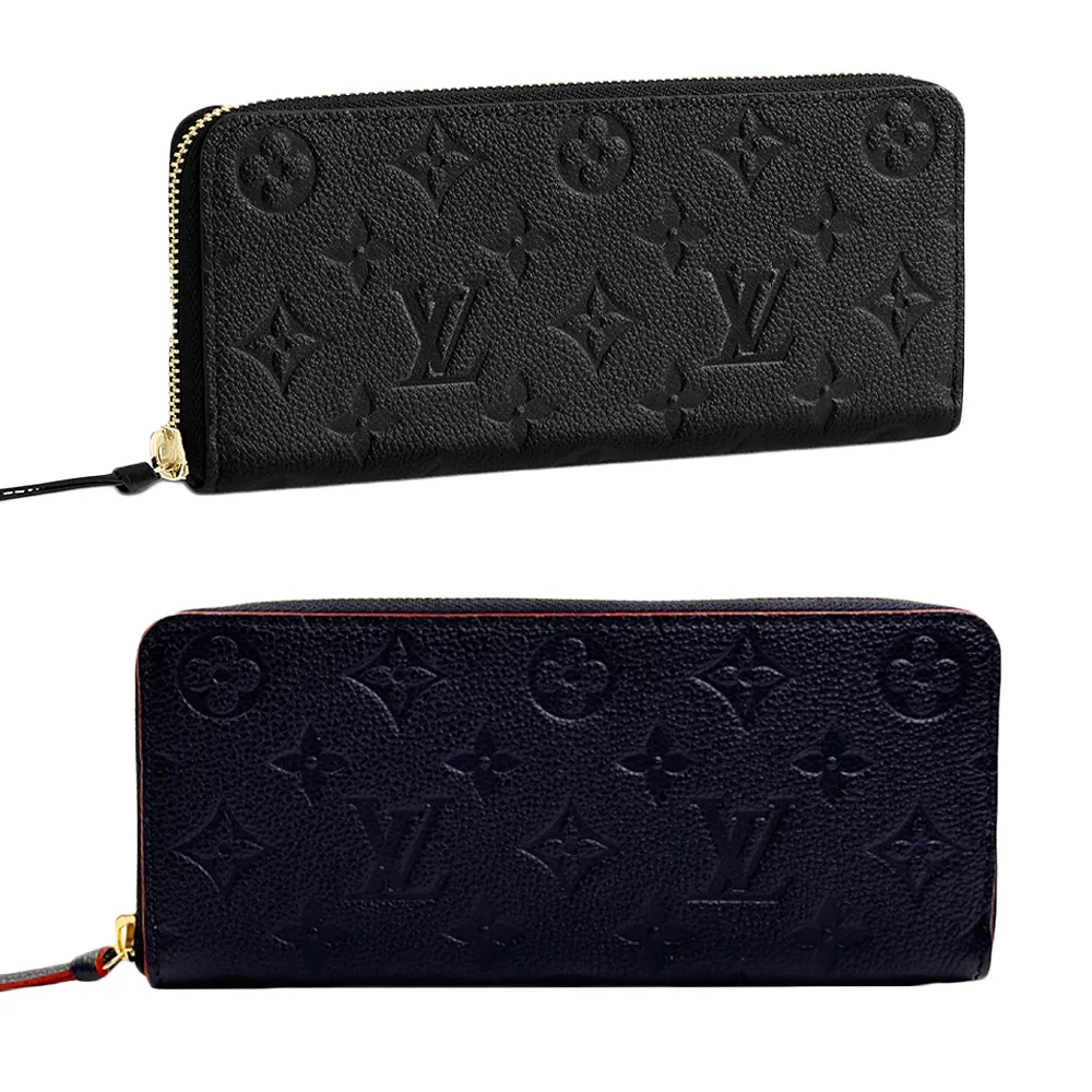 Shop Louis Vuitton MONOGRAM EMPREINTE Clémence Wallet (M69415) by