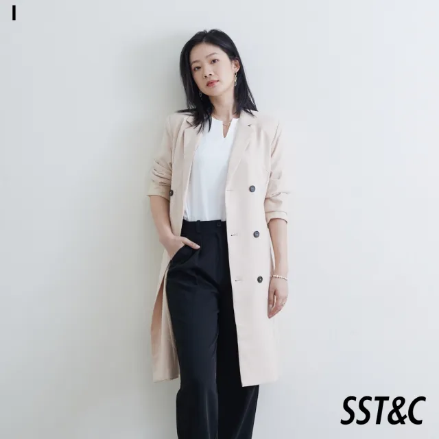 【SST&C 超值限定_DM】女裝 設計款短袖洋裝/休閒彈性短袖洋裝-多款任選