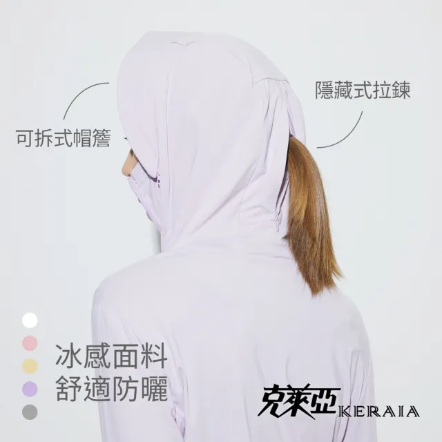 【KERAIA 克萊亞】高彈親膚速乾防曬外套(兩款；多色；M-3XL)