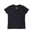 【EDWIN】女裝 人氣復刻款 顏料W LOGO短袖T恤(黑色)