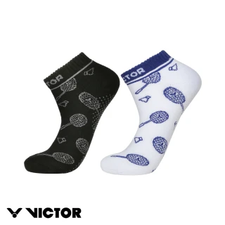 【VICTOR 勝利體育】運動中性襪 腳踝襪、止滑襪(C-5091 黑/藍 C/F)