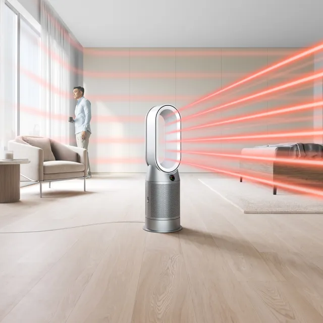 【dyson 戴森】HP07 Purifier Hot+Cool 三合一涼暖空氣清淨機(銀白色)