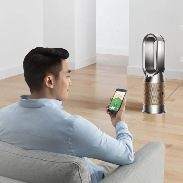 【dyson 戴森】HP09 Purifier Hot+Cool Formaldehyde 三合一甲醛偵測涼暖空氣清淨機(鎳金色)