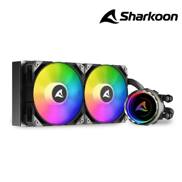 【Sharkoon 旋剛】S80 RGB  一體式CPU水冷式散熱器