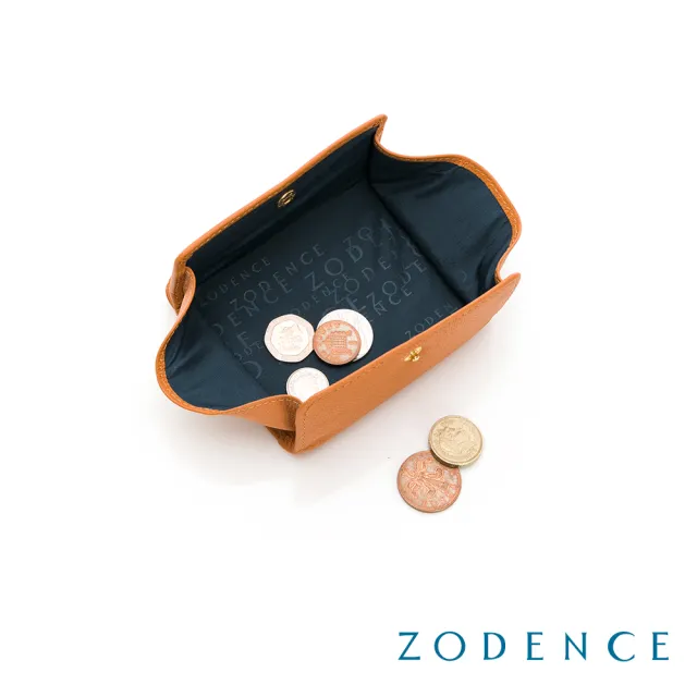 【ZODENCE 佐登司】MINA進口真皮兩用零錢包證件套(多色任選)
