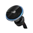 【MyStyle】CMS-01 磁吸MagSafe無線充車架+專利萬用可調式固定勾+環形科技氣氛燈(無線/Magsafe)