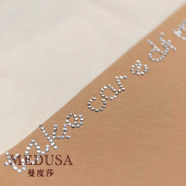 【MEDUSA 曼度莎】現貨-溫柔色塊柔軟純棉T恤（M-2L）｜女上衣 短袖上衣 女T恤 加大尺碼(101-72801)