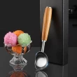 【PUSH!】廚房用品304不銹鋼桶裝冰淇淋勺DIY霜淇淋桶西瓜水果挖球器(挖冰淇淋勺D313)