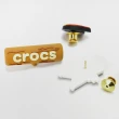 【Crocs】別針 Gone Camping 三入 包包別針 金屬後扣 飾品 卡駱馳 胸針(10009893)