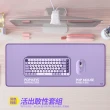 【Logitech 羅技】鍵鼠組 POP Keys無線機械式鍵盤 + POP Mouse無線藍芽滑鼠(星暮紫)