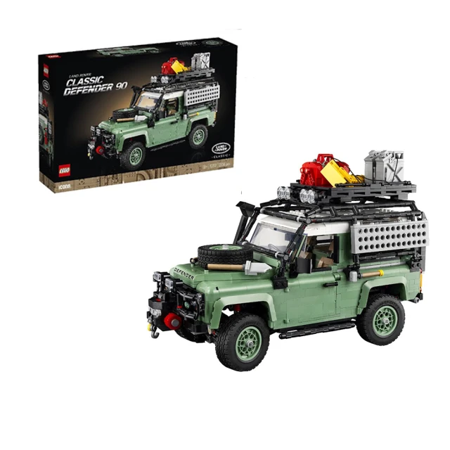 【LEGO 樂高】積木  Icons系列 Land Rover Classic Defender 90 陸虎10317(代理版)