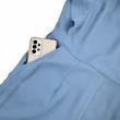 【OUWEY 歐薇】浪漫都會背心荷葉袖造型連身褲(藍色；S-L；3232027604)