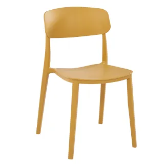 【AT HOME】黃色餐椅/休閒椅 現代極簡(芬蘭)