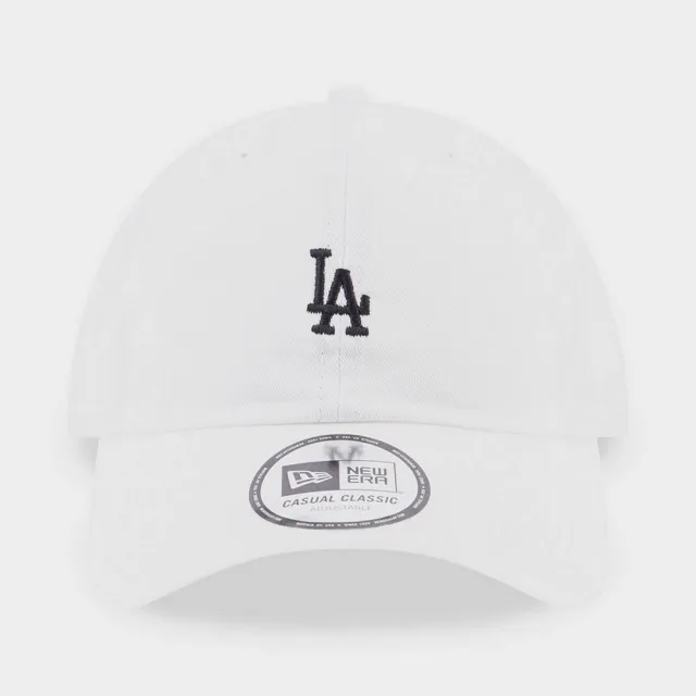 【NEW ERA】運動帽 休閒帽 男帽 女帽 CASUAL CLASSIC ESSENTIAL MINI LOGO 洛杉磯道奇 白(NE12324419)