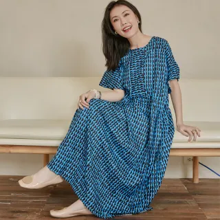 【Nicoco daily】朵璽藍系洋裝(2色)