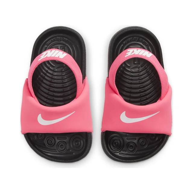 【NIKE 耐吉】涼鞋 小童 童鞋 兒童 運動 KAWA SLIDE TD 粉 BV1094-610