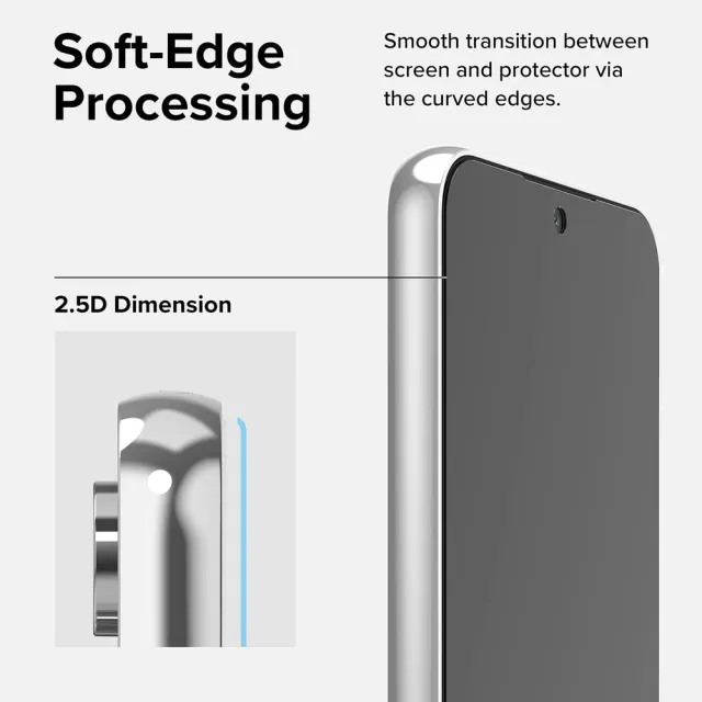 【Ringke】三星 Galaxy A54 5G Tempered Glass 鋼化玻璃螢幕保護貼－2入(Rearth 附安裝工具)