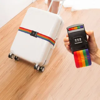 【指選好物】密碼款 行李箱束帶 200cm(行李箱扣帶  旅行箱束帶 行李帶 行李箱固定)