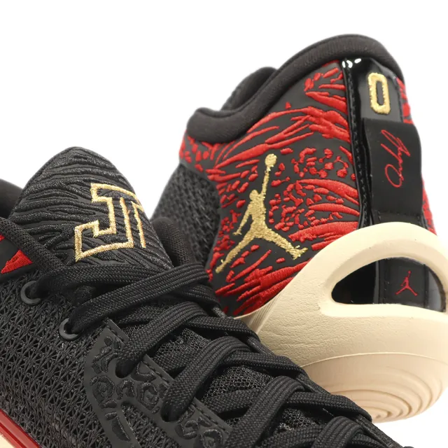 NIKE 耐吉】籃球鞋Jordan Tatum 1 PF Zoo 黑紅低筒男鞋喬丹(DX6734-001