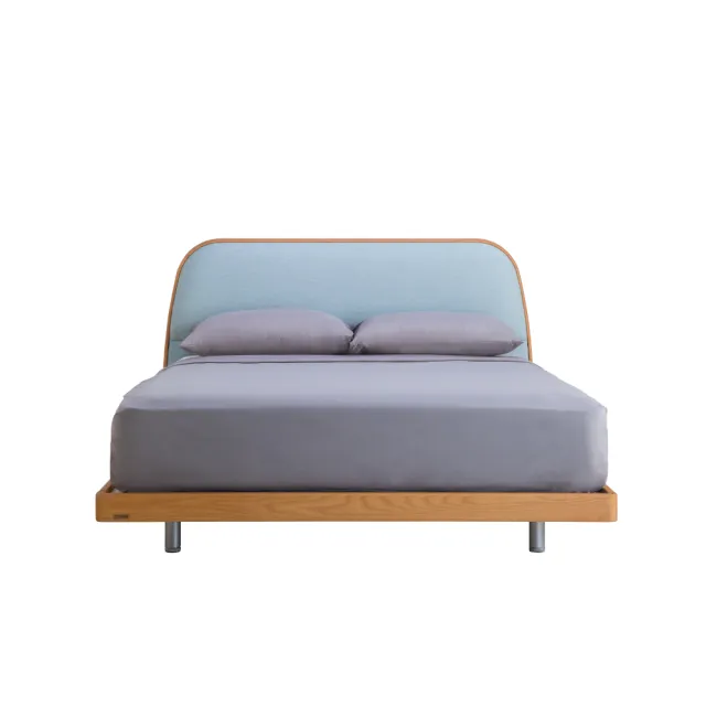 【有情門】STRAUSS 花不落床組-矮背5*6.2呎(製作期2-3週/實木/MIT/床框/床架/床頭板)