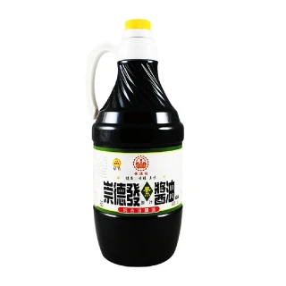 【崇德發】素醬油1600mlx2瓶