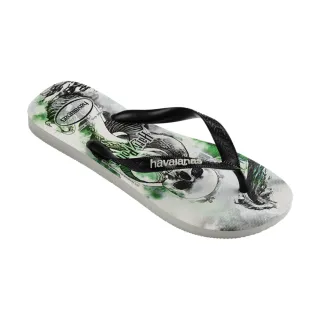 【havaianas 哈瓦仕】拖鞋 男鞋 女鞋 夾腳拖 哈利波特 Harry Potter 灰綠 4141763-0128U(哈瓦士)