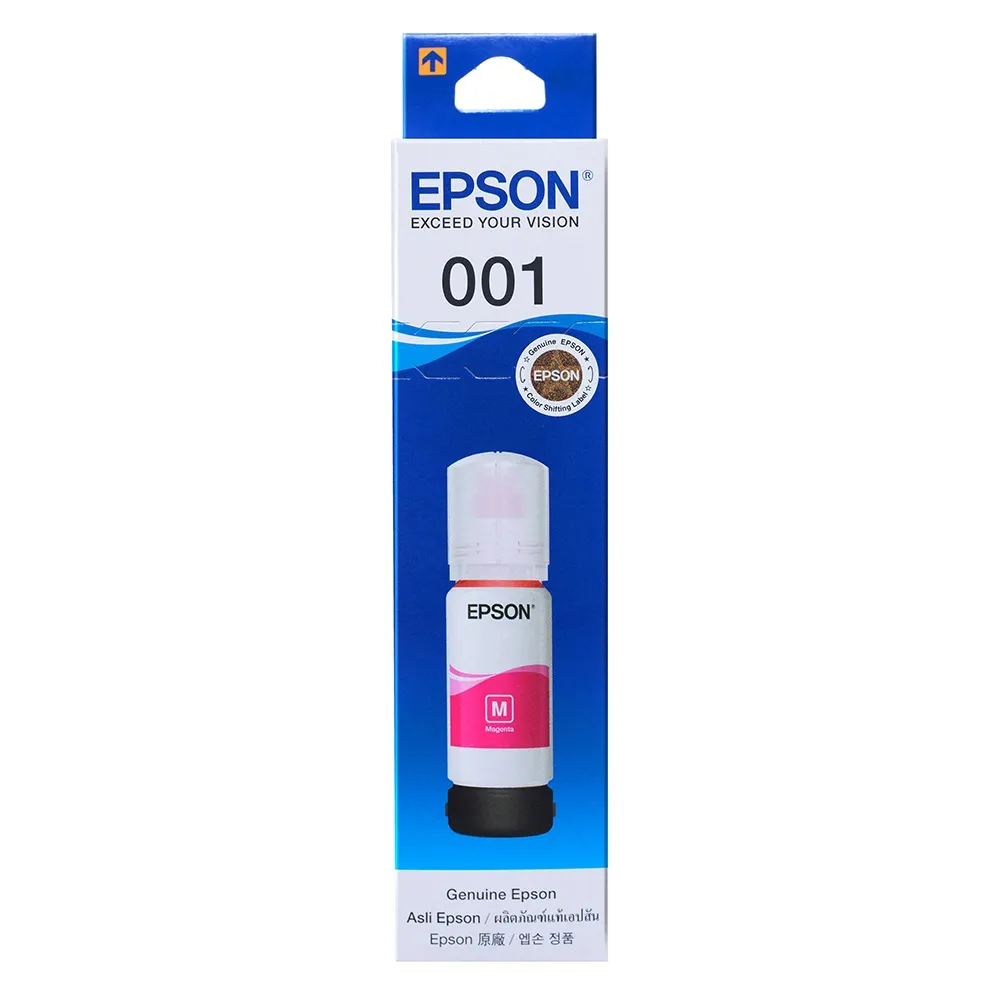 【EPSON】001 原廠紅色墨水罐/墨水瓶 70ml(T03Y300)