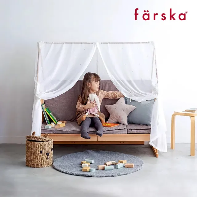 【Farska】童趣森林5合1嬰兒旗艦大床 豪華大全配(大床+13件床墊組+延伸床墊)