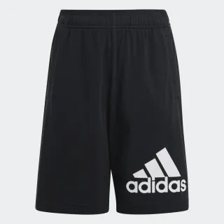 【adidas 愛迪達】運動短褲 童裝(HY4718)