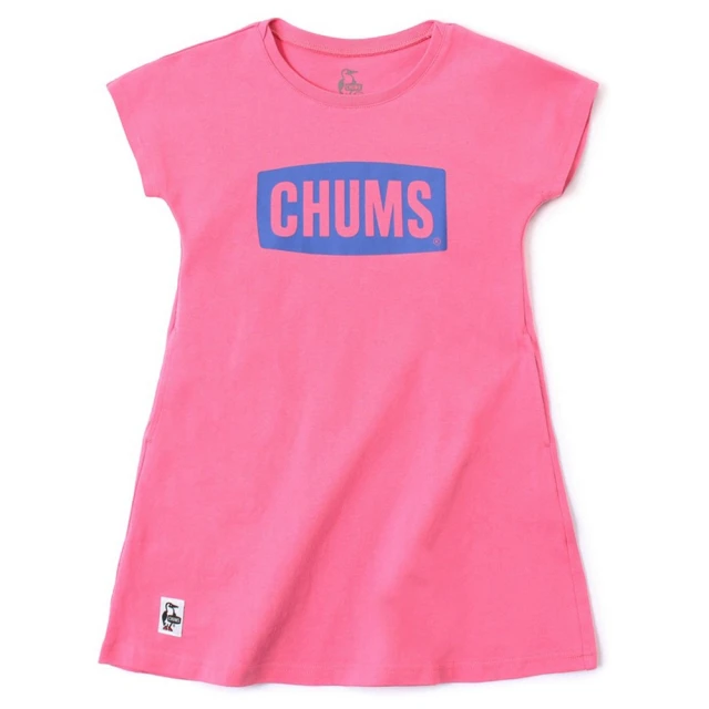 CHUMS CHUMS 童裝 休閒 Kids CHUMS Logo Dress短袖洋裝 粉色(CH211284R114)