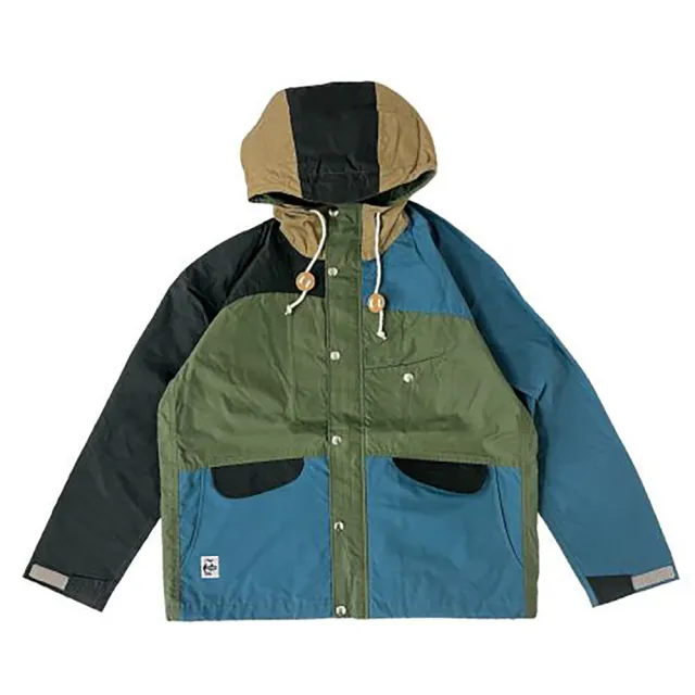 【CHUMS】CHUMS 休閒 Camping Parka Light 風格外套 Khaki Crazy(CH041260C074)