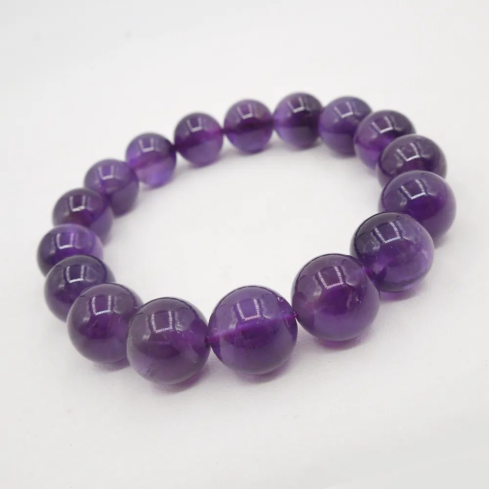 【鑫運來】◎智慧紫水晶手珠(10-11mm)