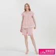 【蕾妮塔塔】邦尼兔兔 針織棉短袖兩件式睡衣(R27003兩色可選)