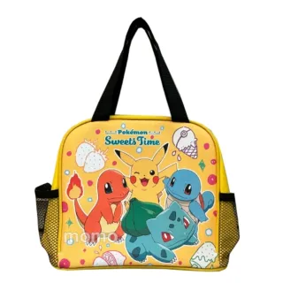 【POKEMON 精靈寶可夢】皮卡丘與噴火龍-尼龍手提袋