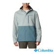 【Columbia 哥倫比亞 官方旗艦】男款-Omni-Tech防水外套-藍色(UWE68480BL / 2023春夏)