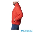 【Columbia 哥倫比亞 官方旗艦】男款-Silver Falls立領中層外套-橘紅(UWE04490AH / 2023年春夏)